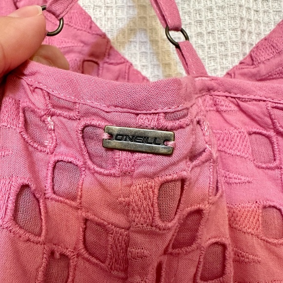 NWOT- O’Neill - Small- Pink- Lined Shorts Romper - Picture 7 of 10